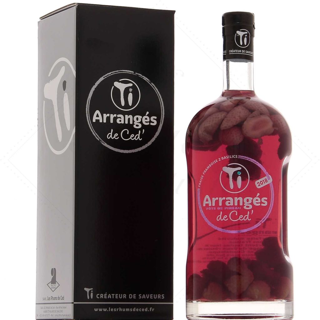 Les Rhums De Ced Ti Arrang S Fraise Framboise Basilics