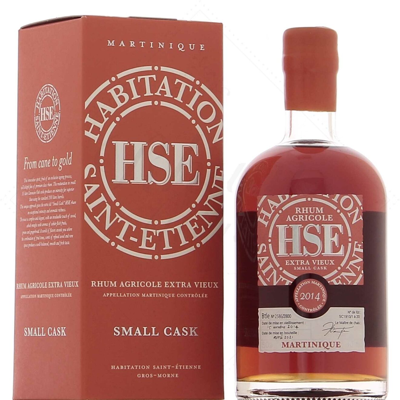 HSE Extra Vieux Small Cask 2014 46 Rhum Attitude