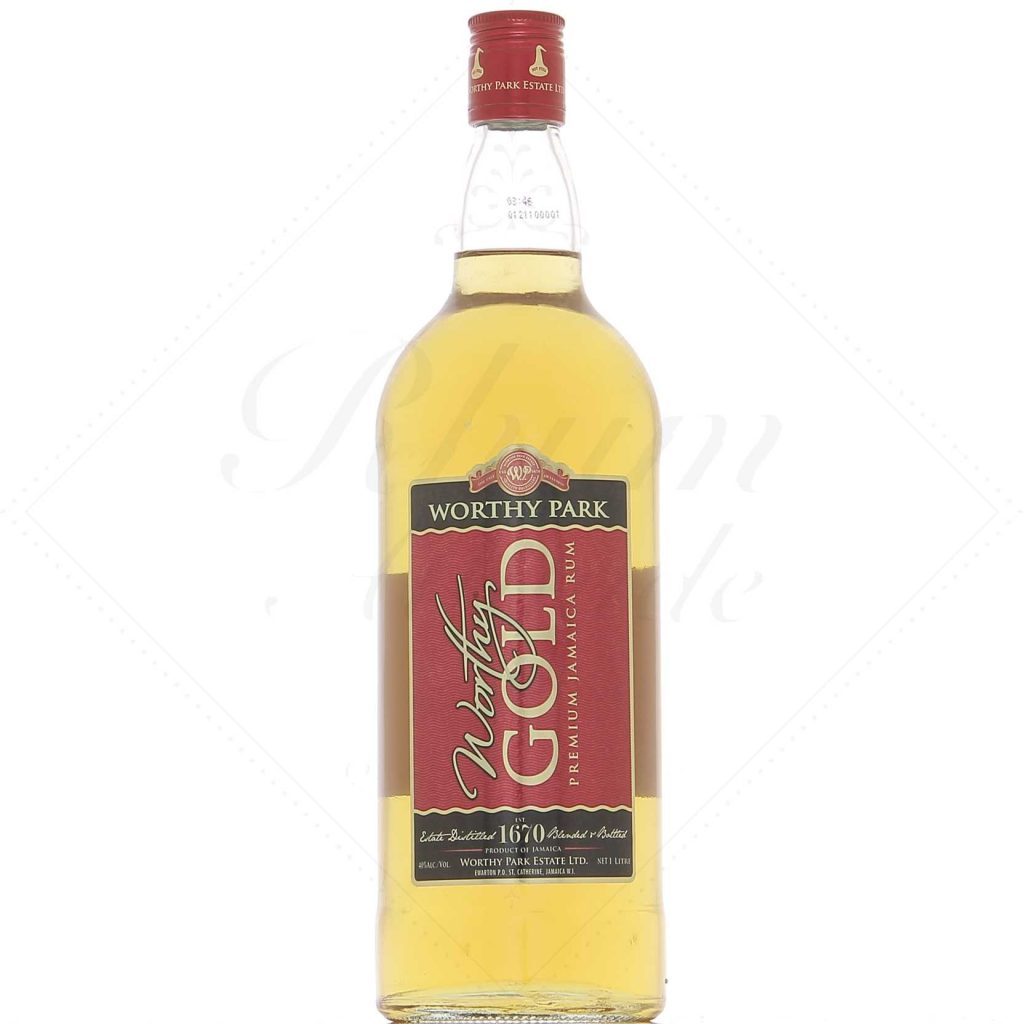 Worthy Park Gold 40° - 1 litre ! - Rhum Attitude