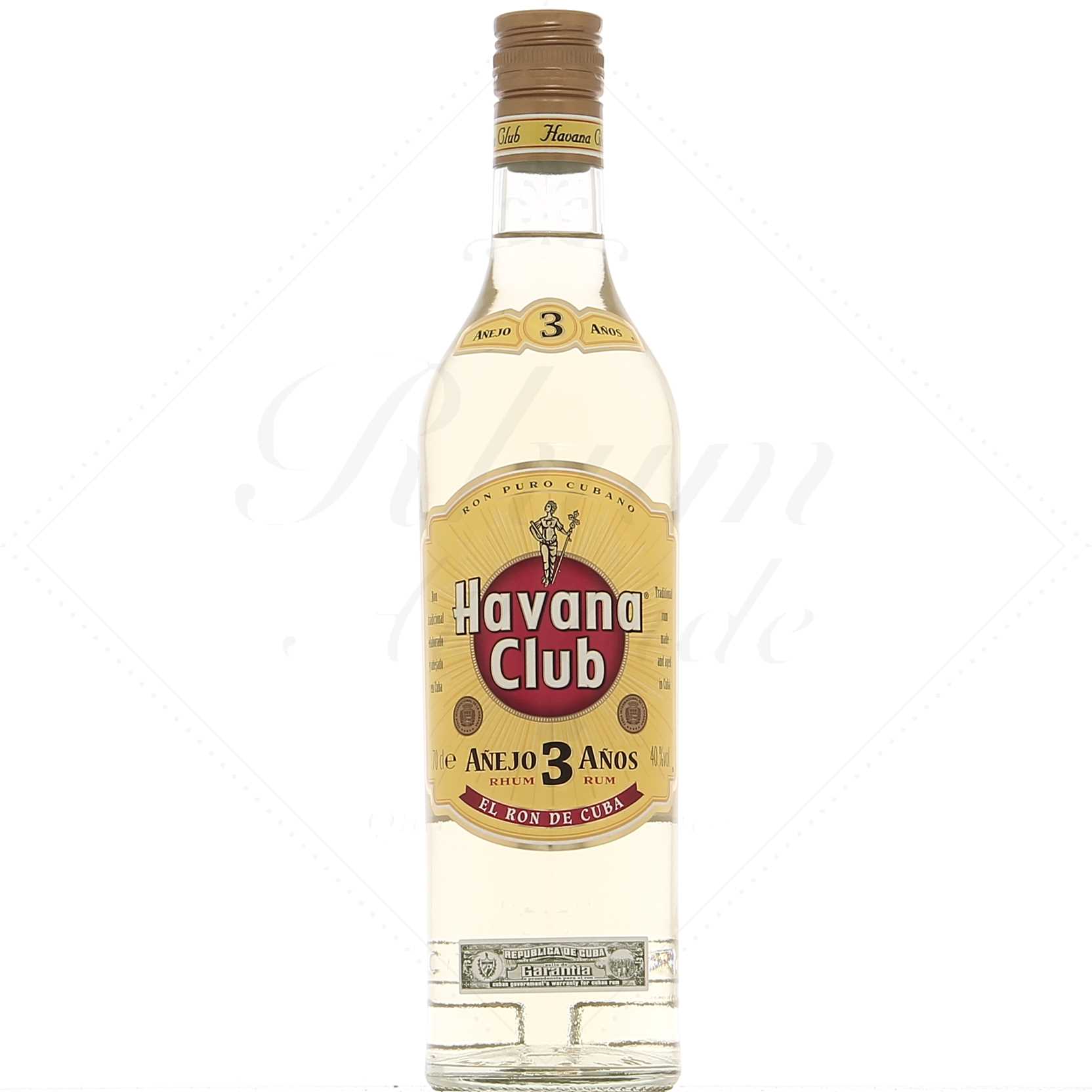 Havana Club white 3 years 37.5° - Rhum Attitude