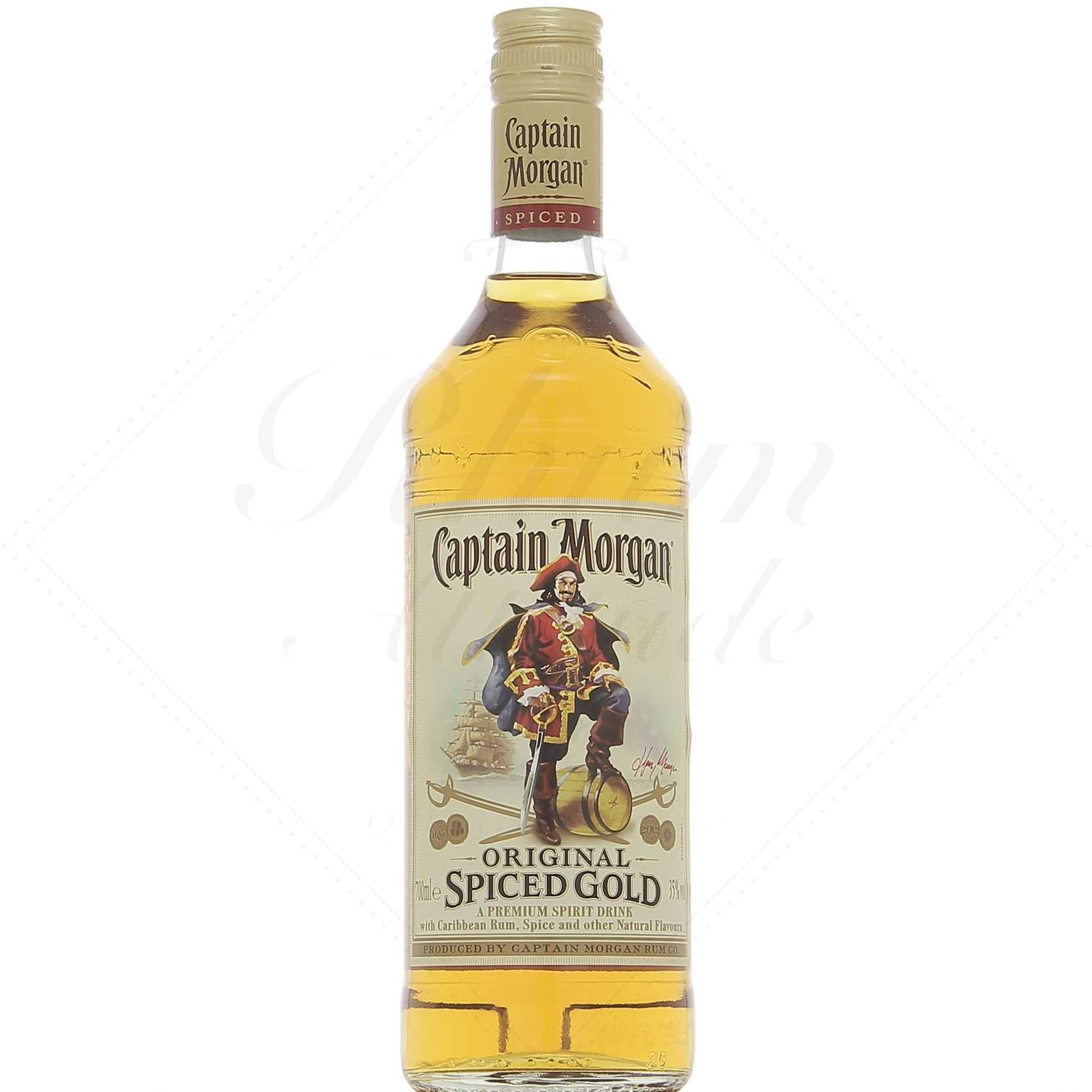 Bouteille d'or épicée Captain Morgan Original photo – Photo De l