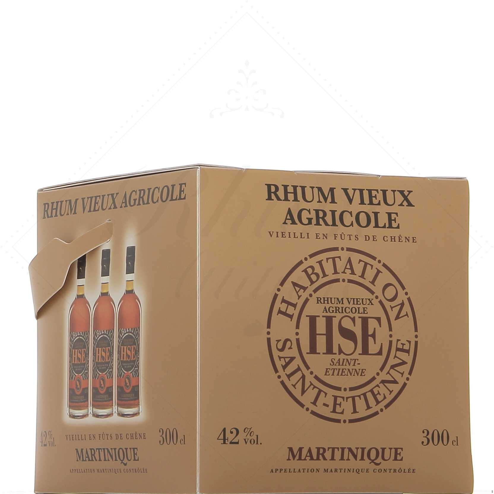 Rhum HSE Blanc 55 % cubi, Rhum Agricole AOC Martinique - Rhum