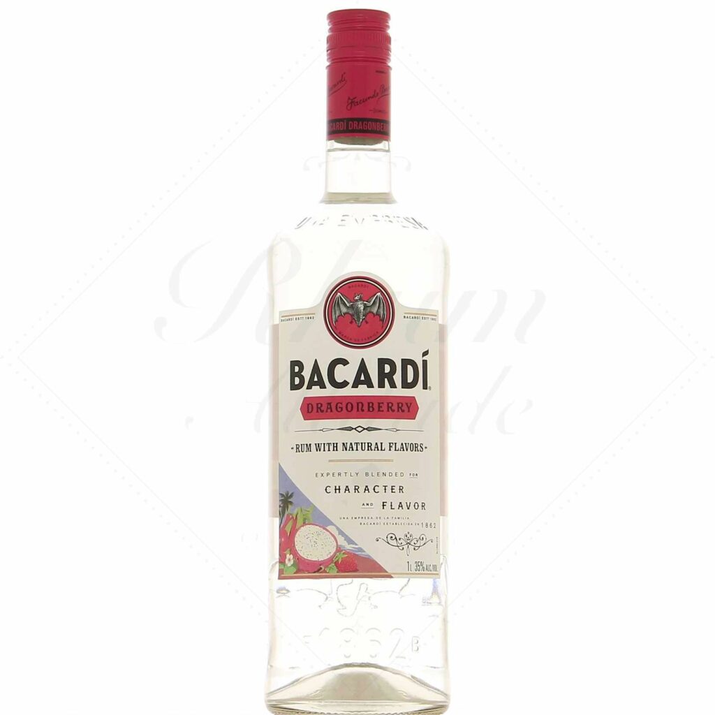 Bacardi Dragon Berry 35° 1 litre ! Rhum Attitude