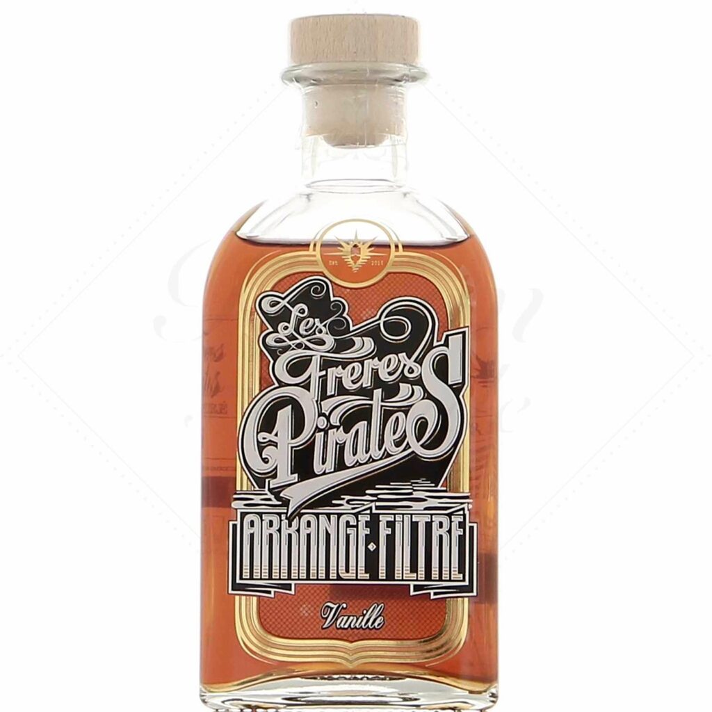 Les Frères Pirates Arrangé Filtré Vanille 38,5° Rhum Attitude