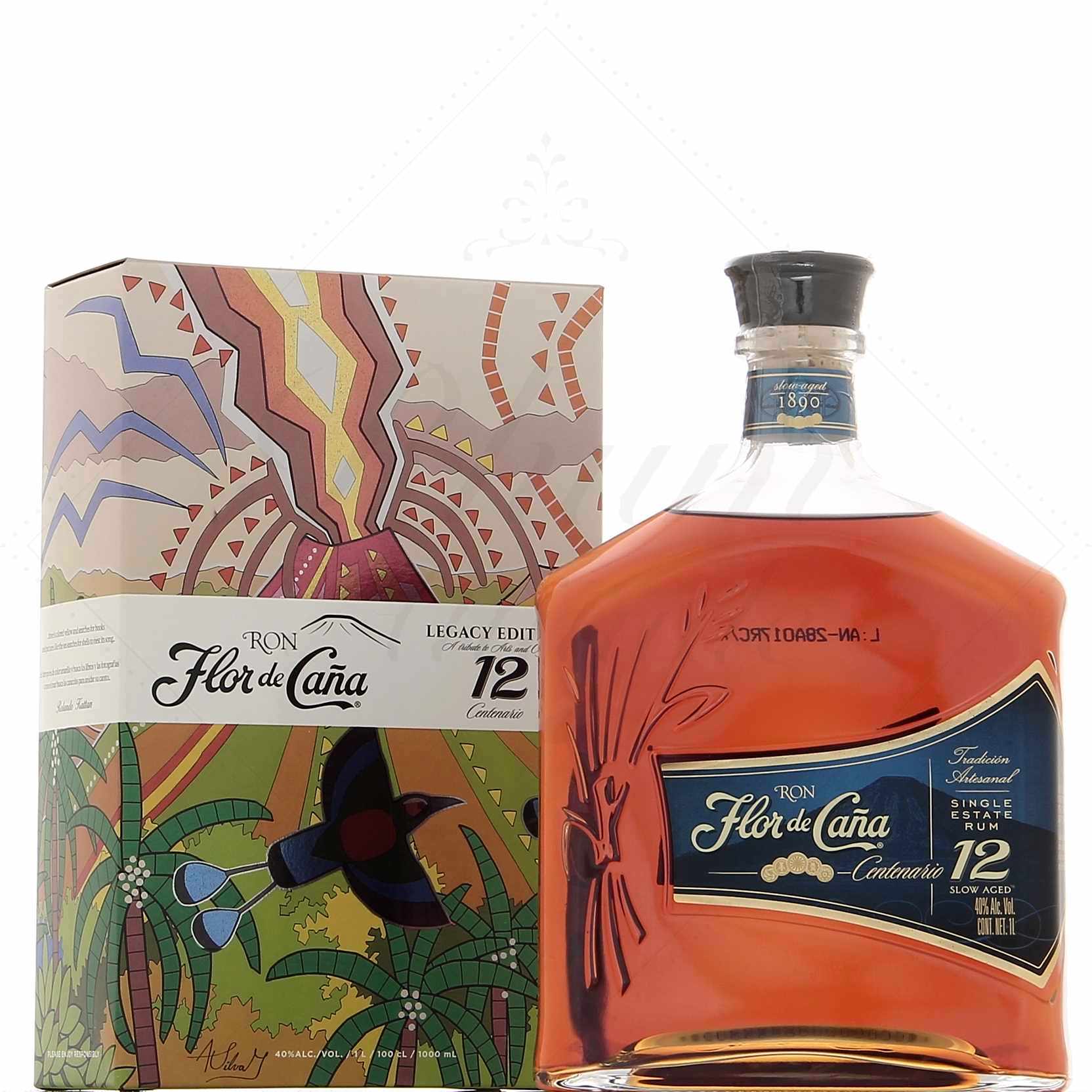 Flor de Caña Centenario 12 years 40° 1 litre ! - Rum Attitude