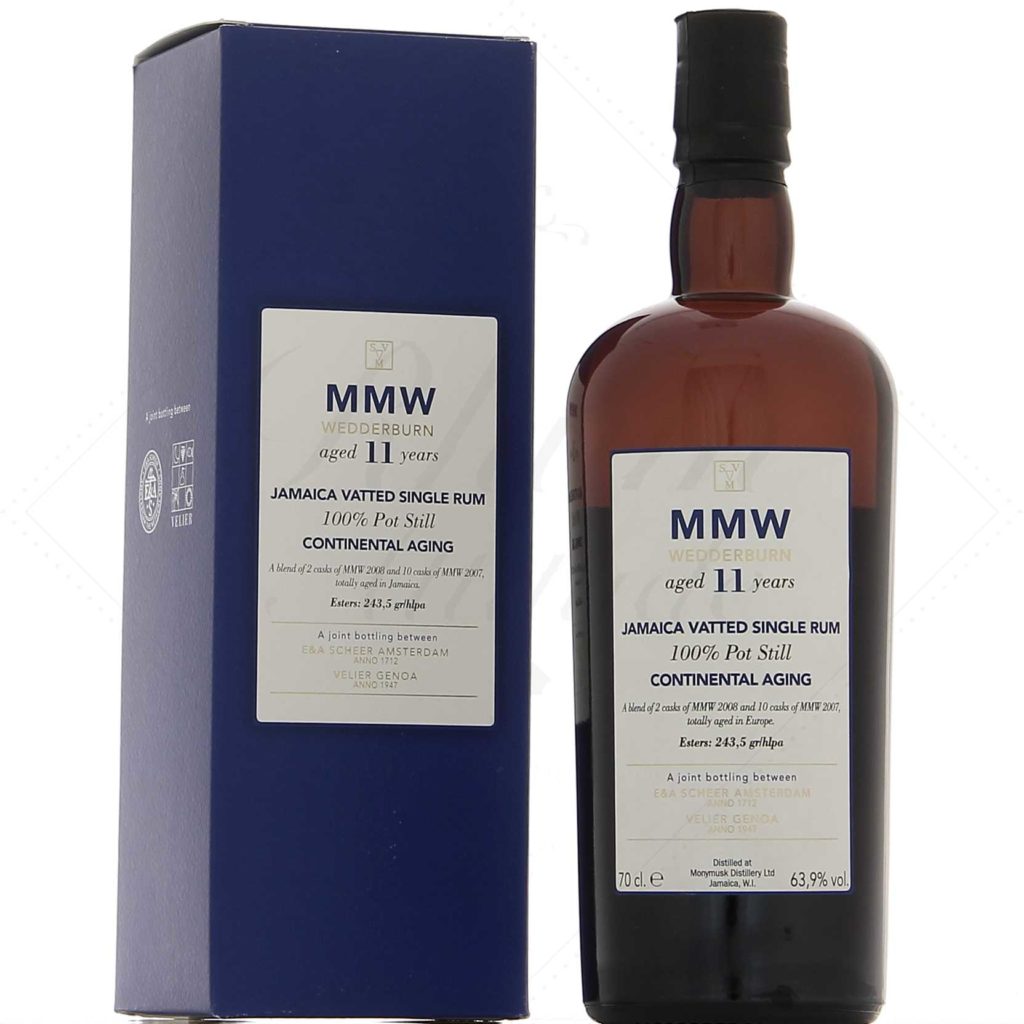 SVM 11 ans MMW Blend Continental Aging Wedderburn 63,9° Rhum Attitude