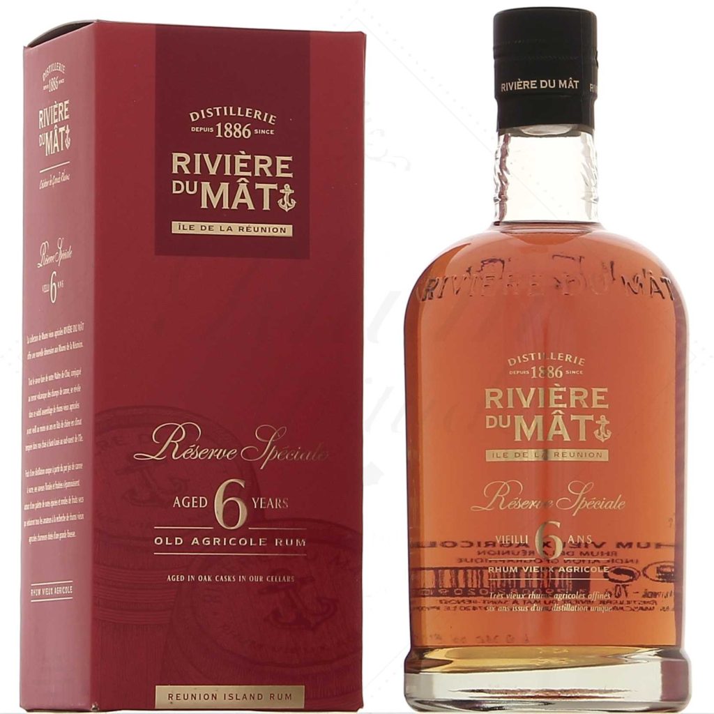 Rivière du Mât Réserve Spéciale Agricole Vieux 6 ans 42° Rhum Attitude