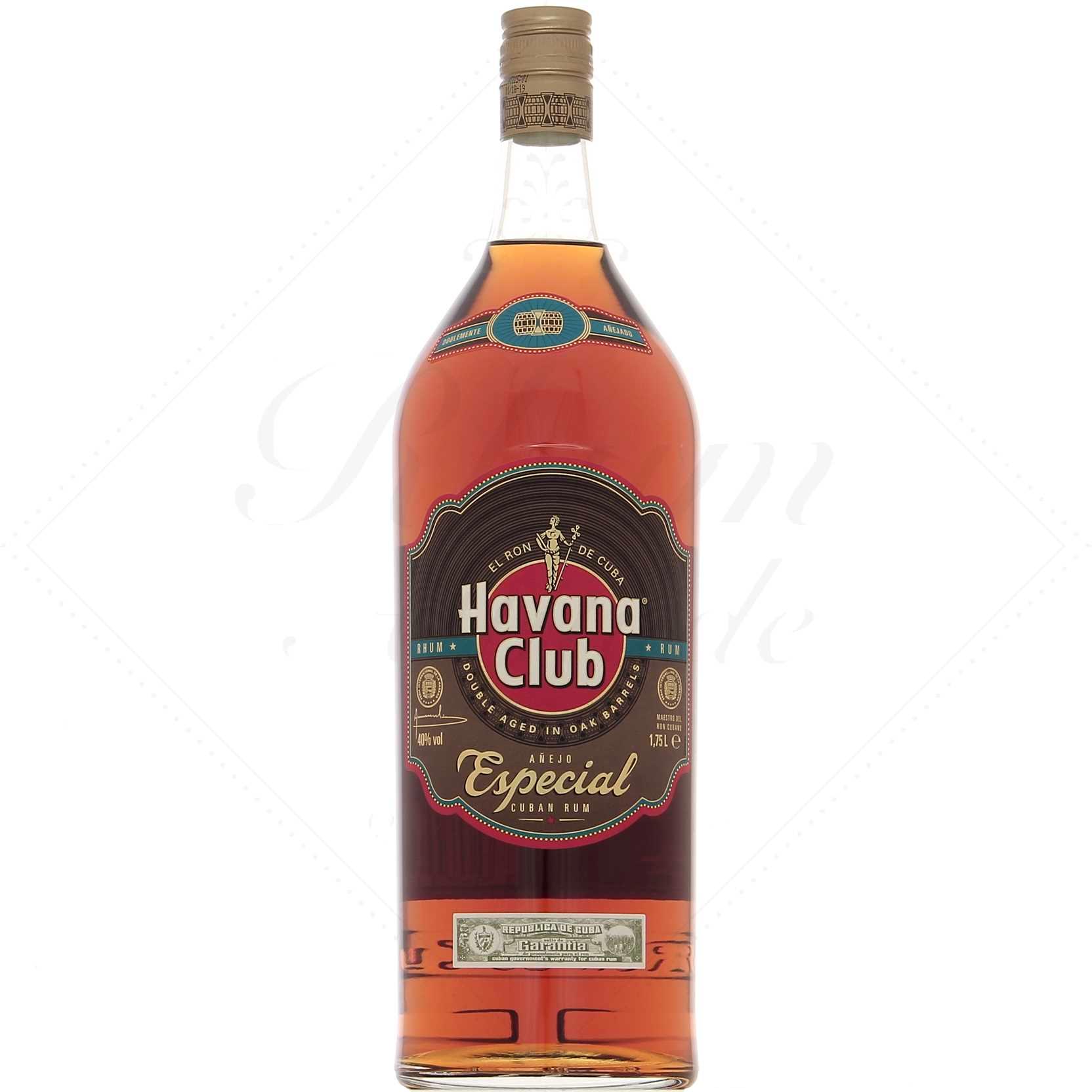 Rum 40° Attitude Especial Añejo - 1,75 Club litres Havana ! -
