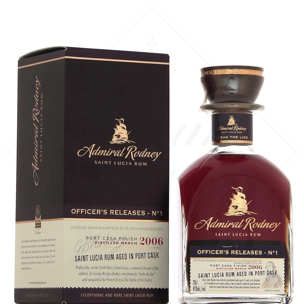 Admiral Rodney Officer's Release No.1 45° - Rhum Attitude