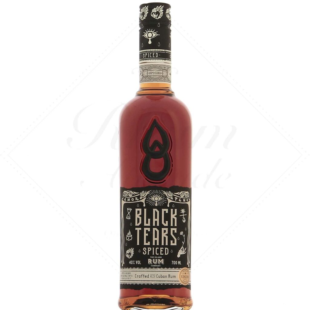 Black Tears Cuban Spiced Rum 40° Rhum Attitude