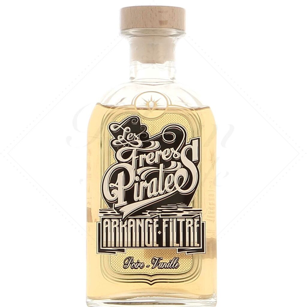 Les Frères Pirates Arrangé Filtré PoireVanille 37,9° Rhum Attitude
