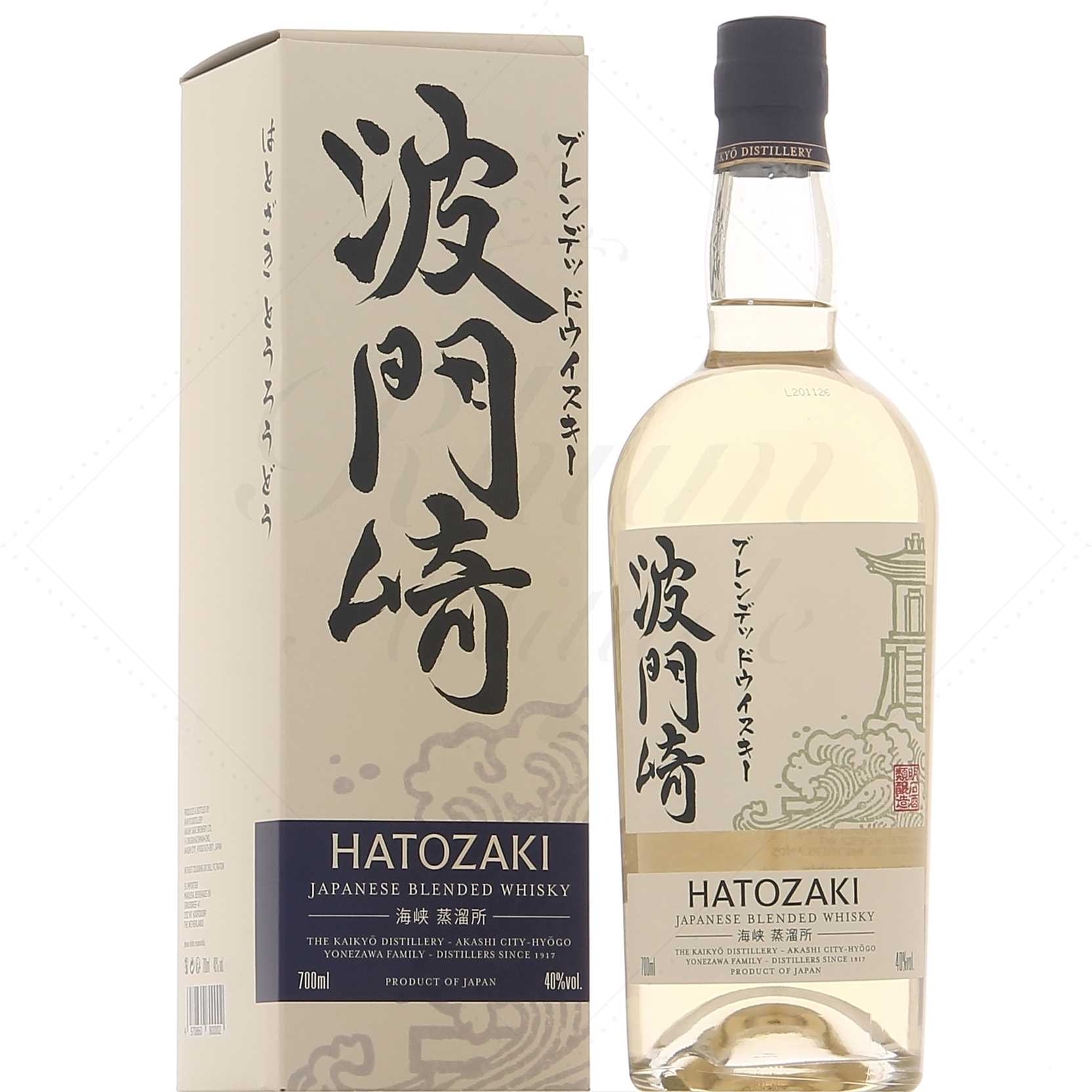 Whisky japonais pur malt NIWAKAMI 40° 70cl + coffret individuel