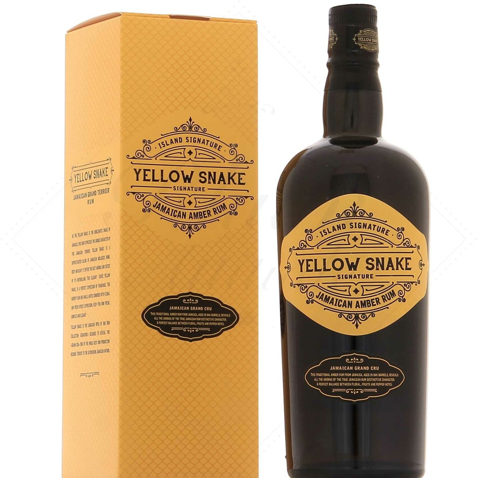 Island Signature Yellow Snake Jamaica 40° Rhum Attitude
