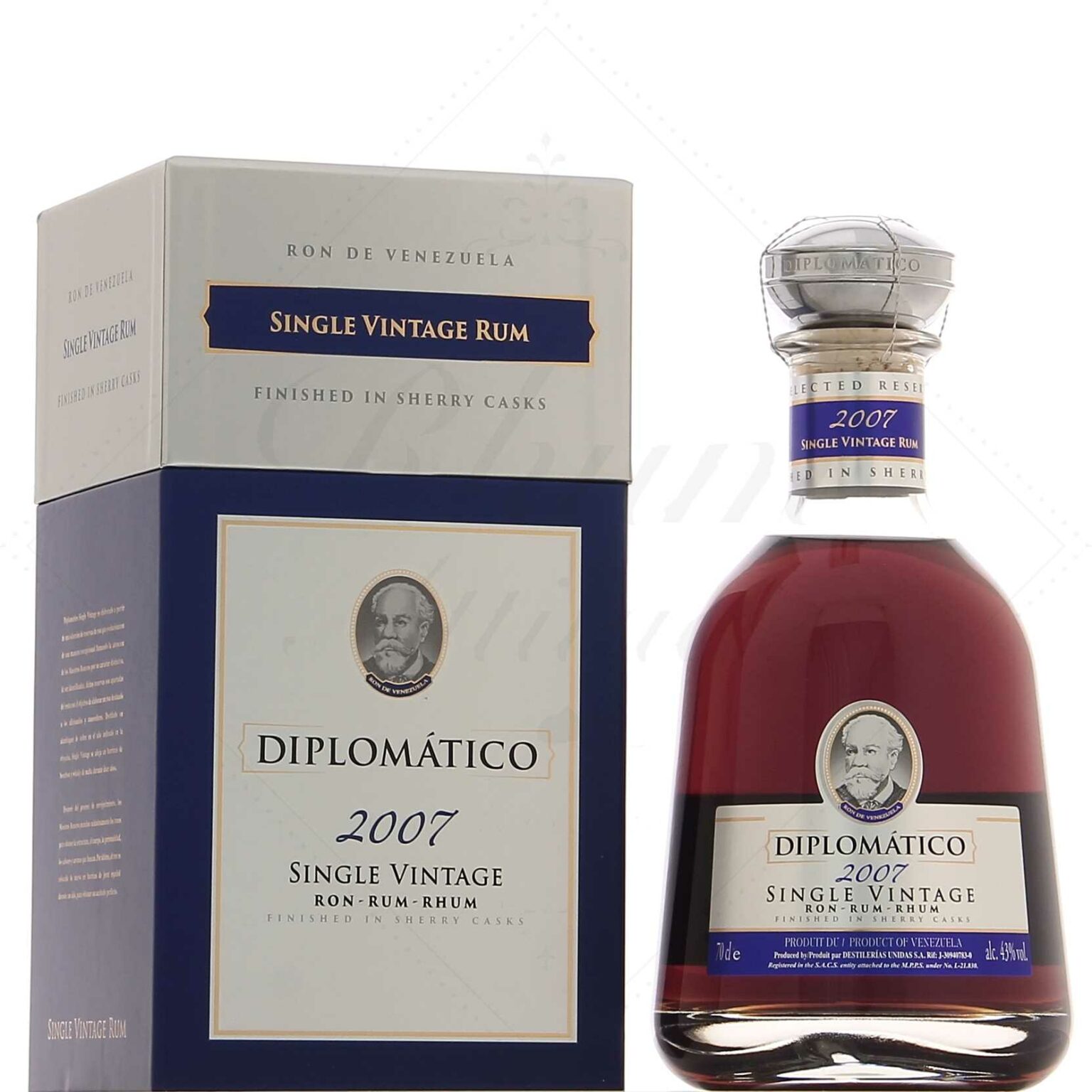 Diplomatico Single Vintage 2007 43° Rhum Attitude