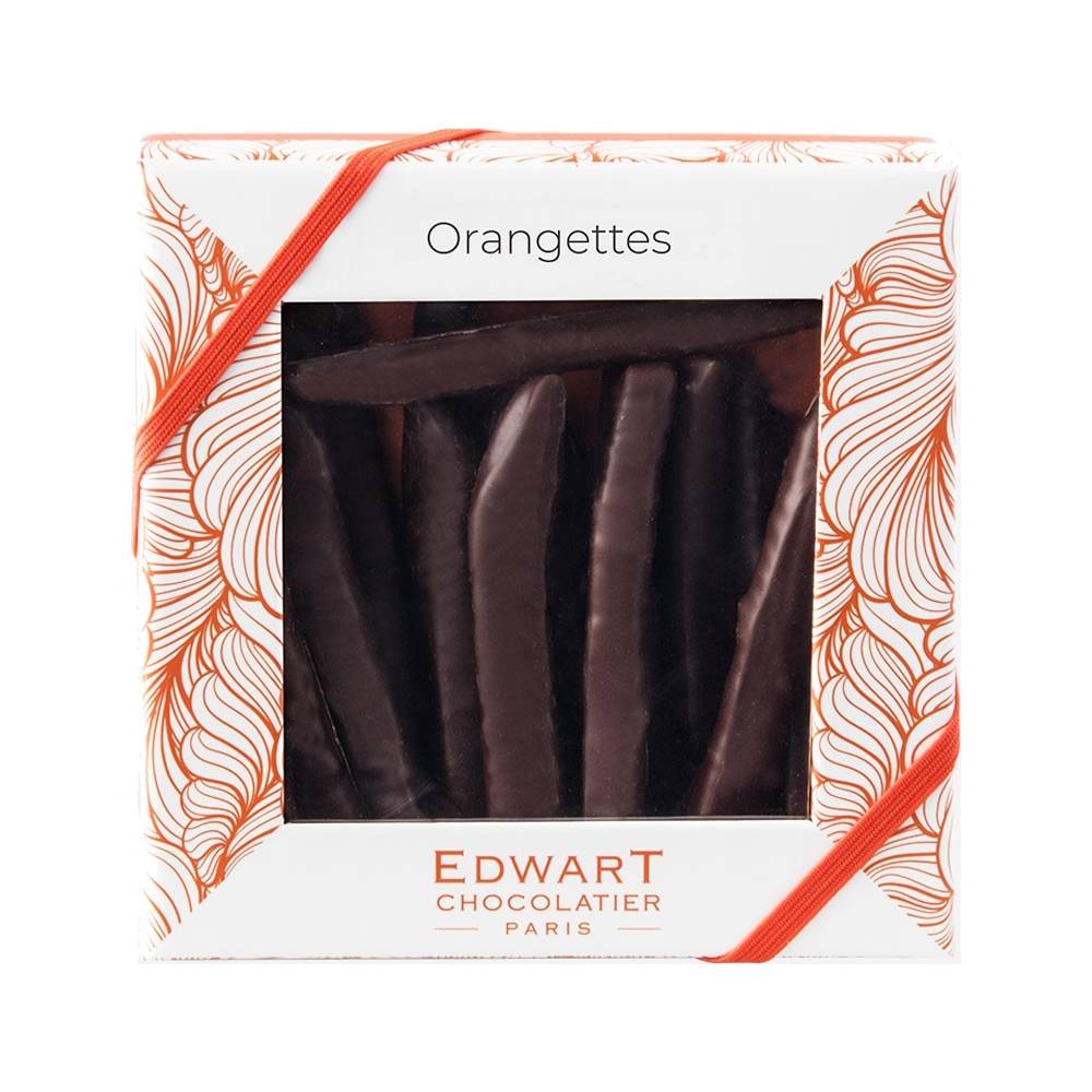 Orangettes au chocolat noir Edwart - Rhum Attitude
