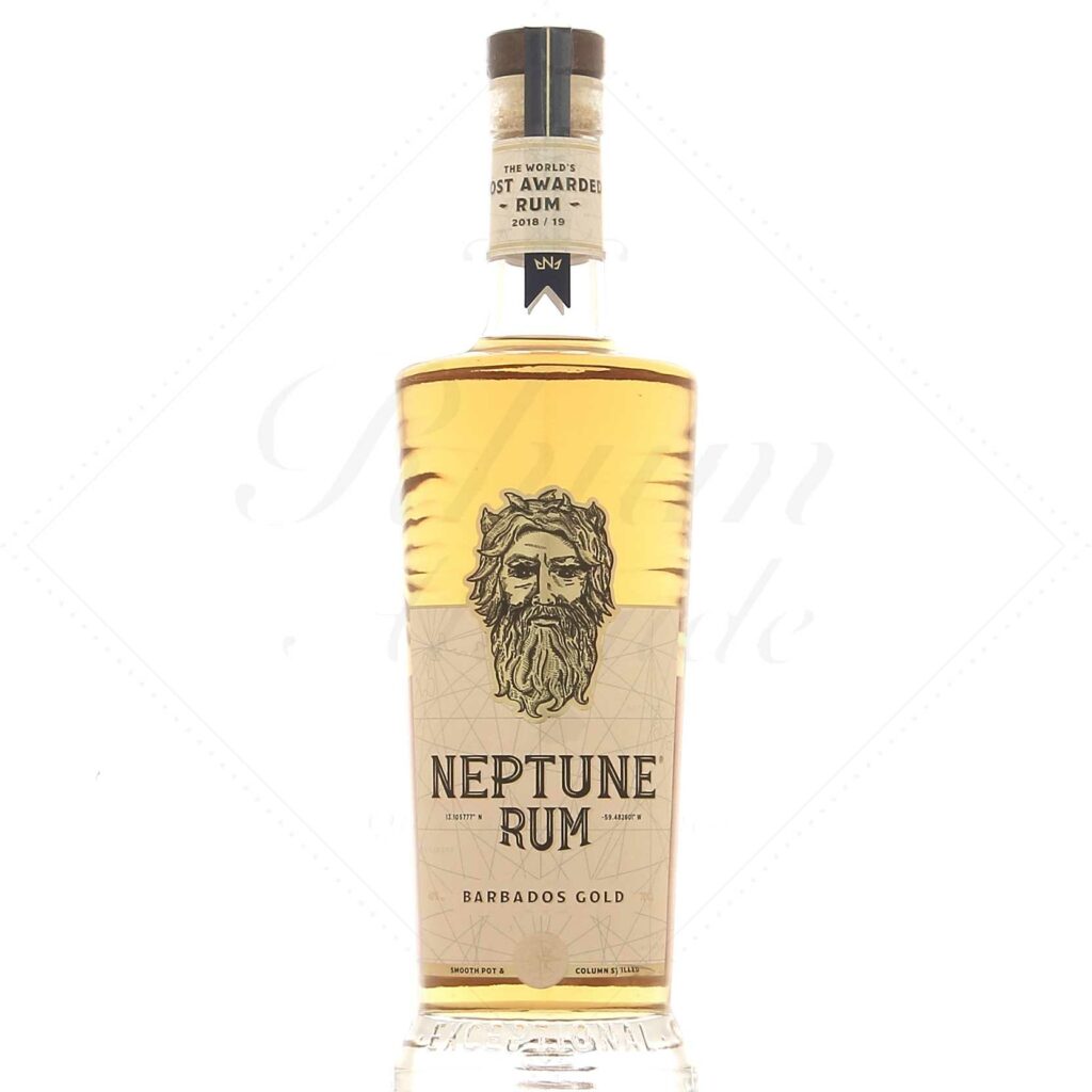Neptune Gold Rum 40° - Rhum Attitude