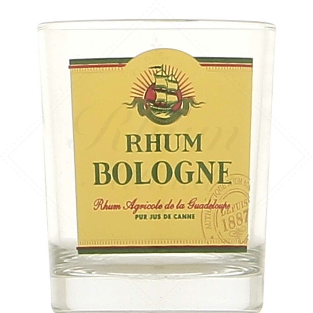 Verre ti-punch Rhum Bologne - Rhum Attitude
