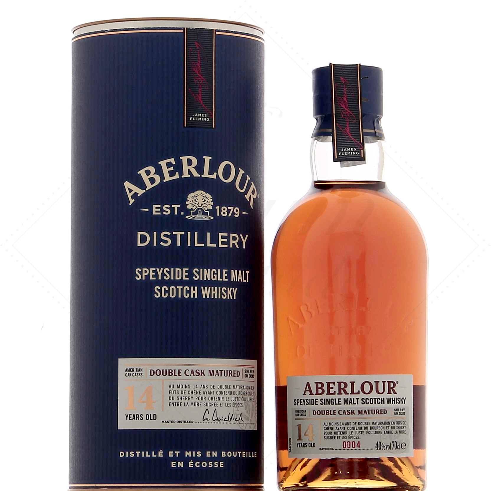 Aberlour 14 Year Old Double Cask Speyside Single Malt Scotch