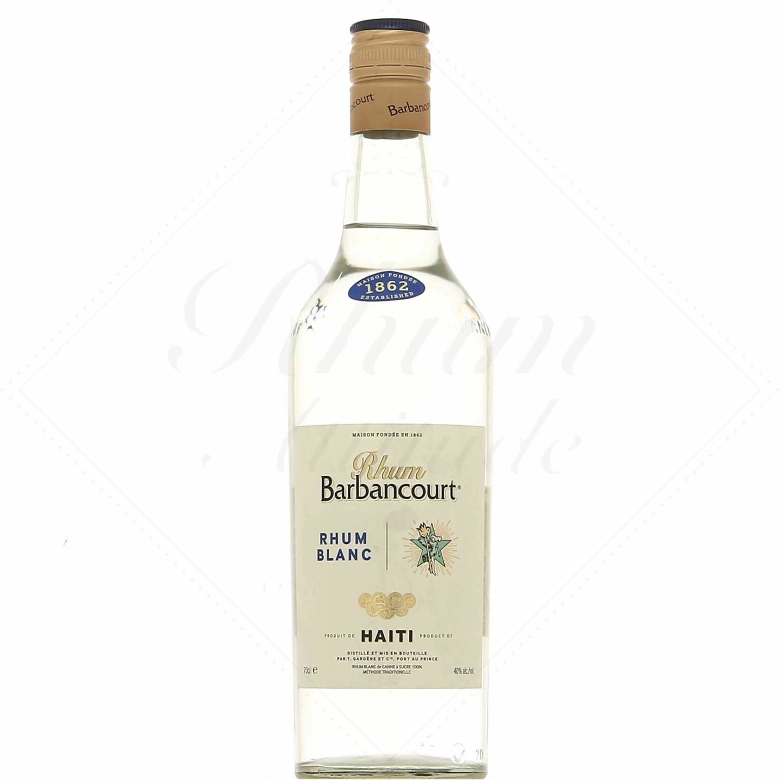 Barbancourt Blanc 40° Rhum Attitude
