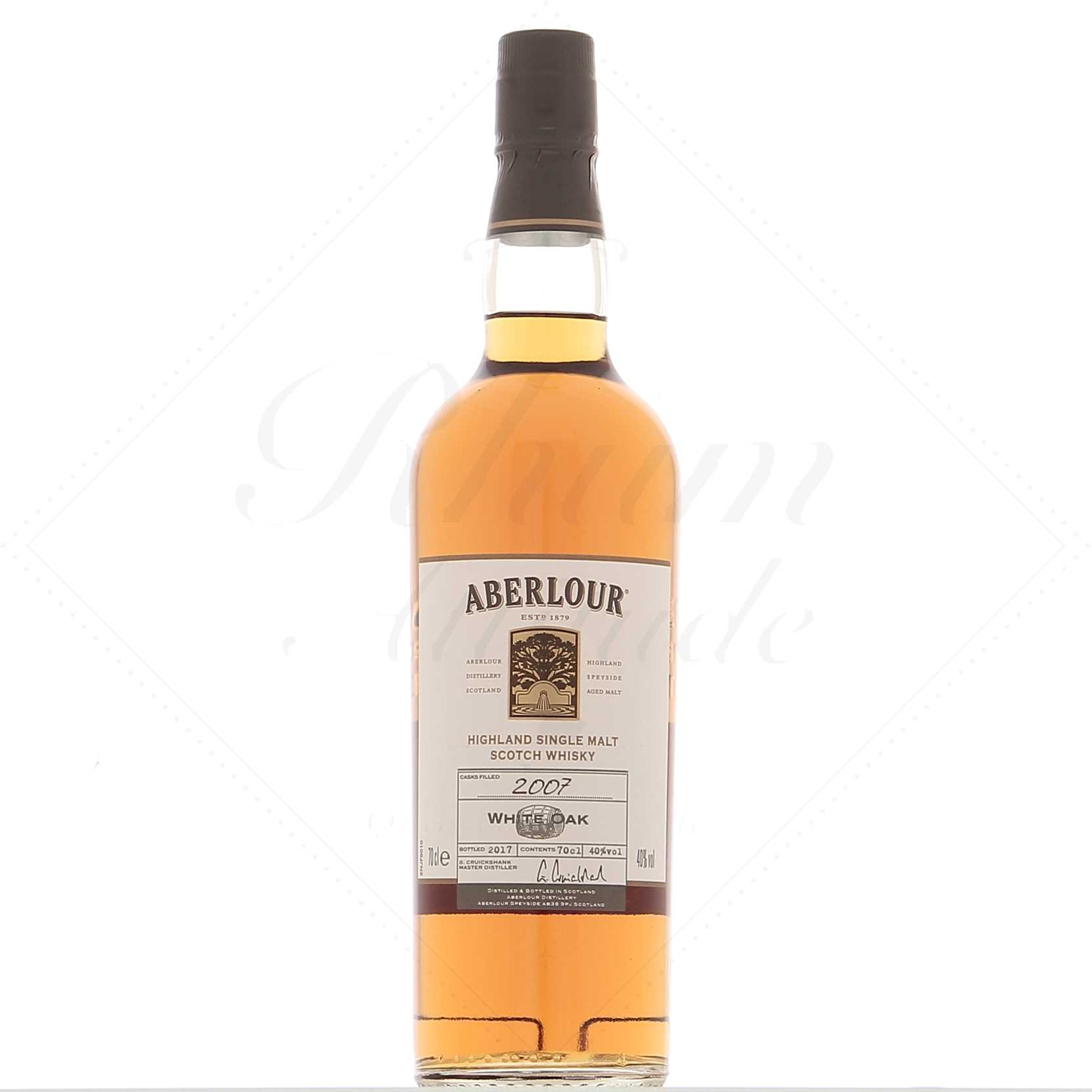 Promo Single Malt Scotch Whisky 10 ans d'âge 40 % vol. ABERLOUR