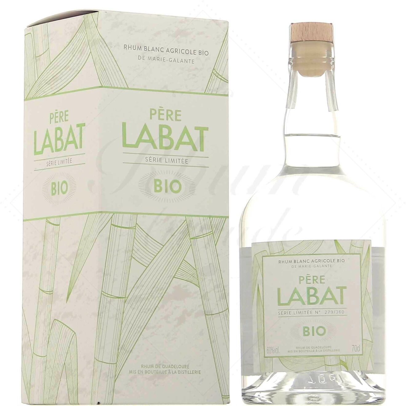 Papa Labat Rhum Père Labat Blanc Bio 60° - Rhum Attitude