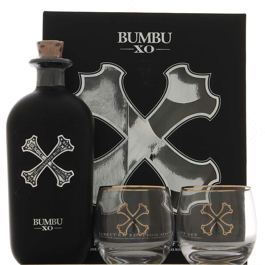 Coffret Bumbu XO 40 2 Verres Rhum Attitude