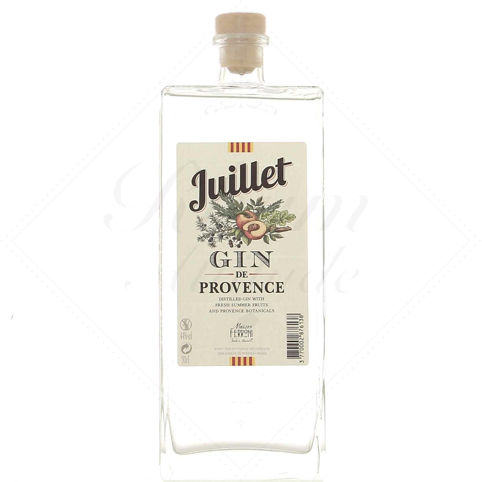 Coffret gamme série Gin Juillet - Gin de Provence - Maison Ferroni