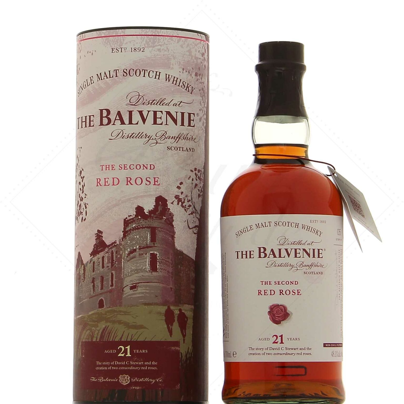 The Balvenie 21 ans the 2nd red rose gamme stories 2021 Rhum Attitude