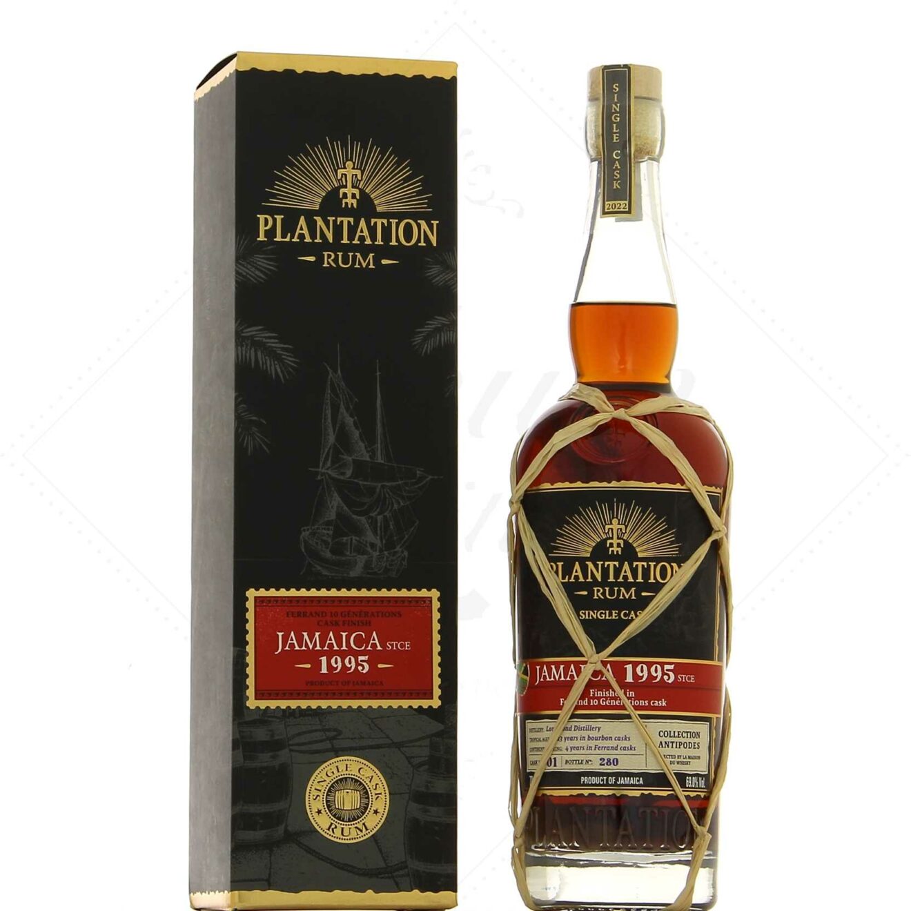 Plantation Rum 1995 Long Pond STCE Antipodes 69° Rhum Attitude