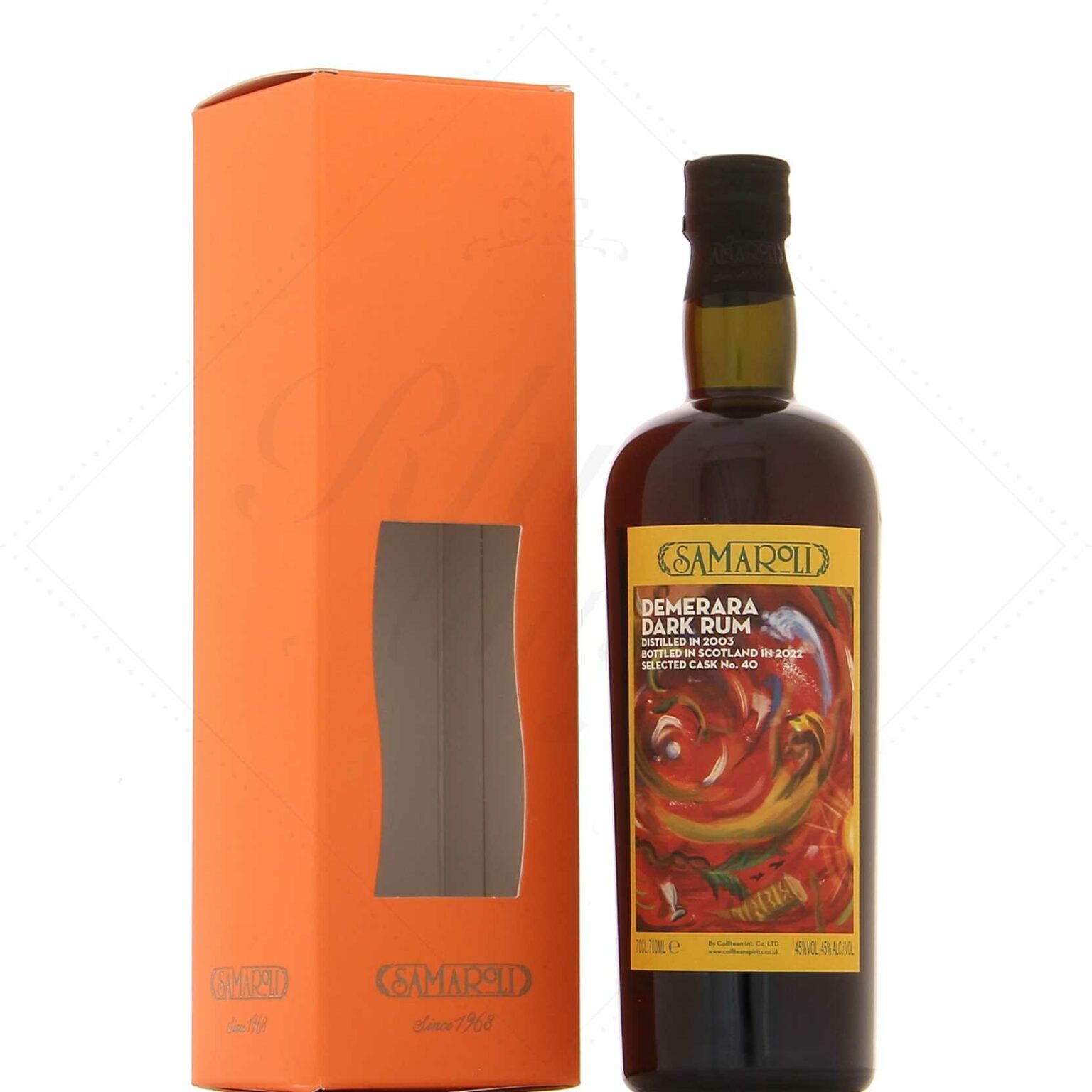 Samaroli 2003 Demerara Dark Rum 19 ans 45° Rhum Attitude