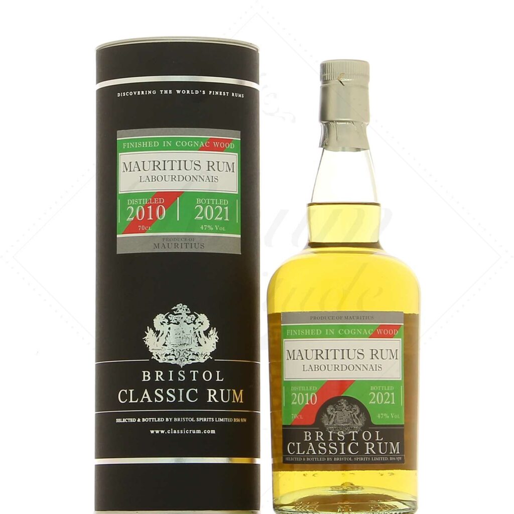 Bristol Mauritius Labourdonnais 2010-2021 Cognac Finish 11 ans 47 ...