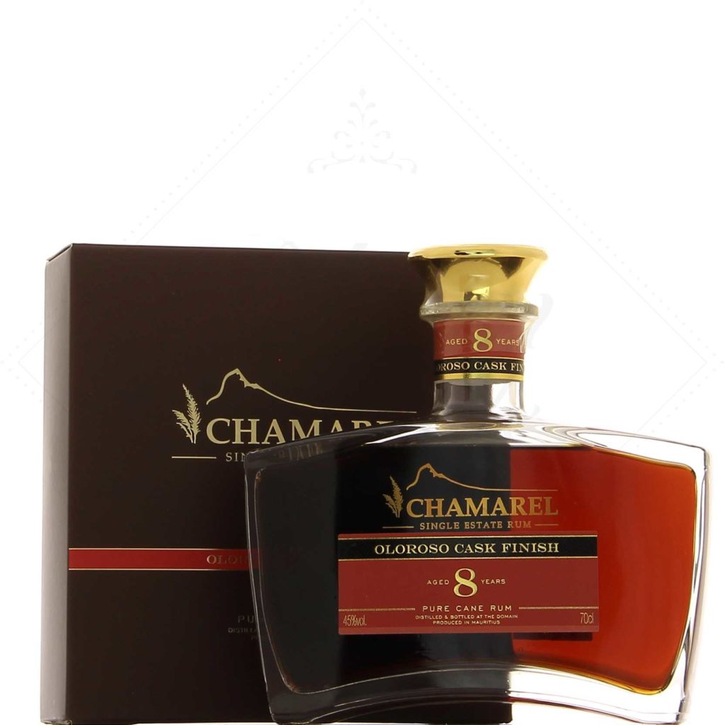 Chamarel XO Oloroso Finish 8 years 45° - Rhum Attitude
