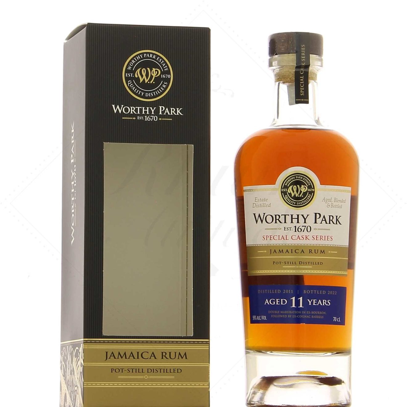 Worthy Park Special Casks Series Cognac 11 ans 55° - Rhum Attitude