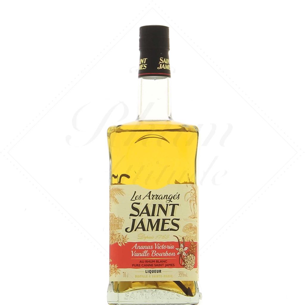 Saint James Arrang Ananas Victoria Vanille Bourbon Rhum Attitude