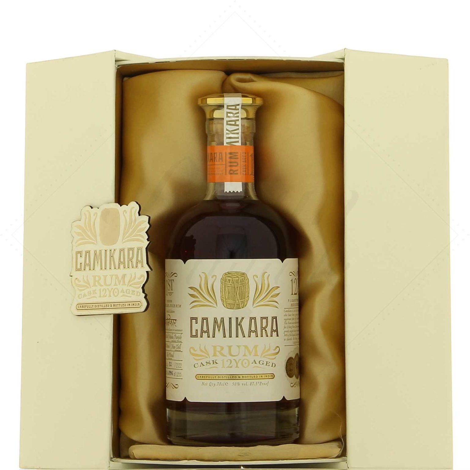 Camikara Indian Rum 12 ans 50° - Rhum Attitude