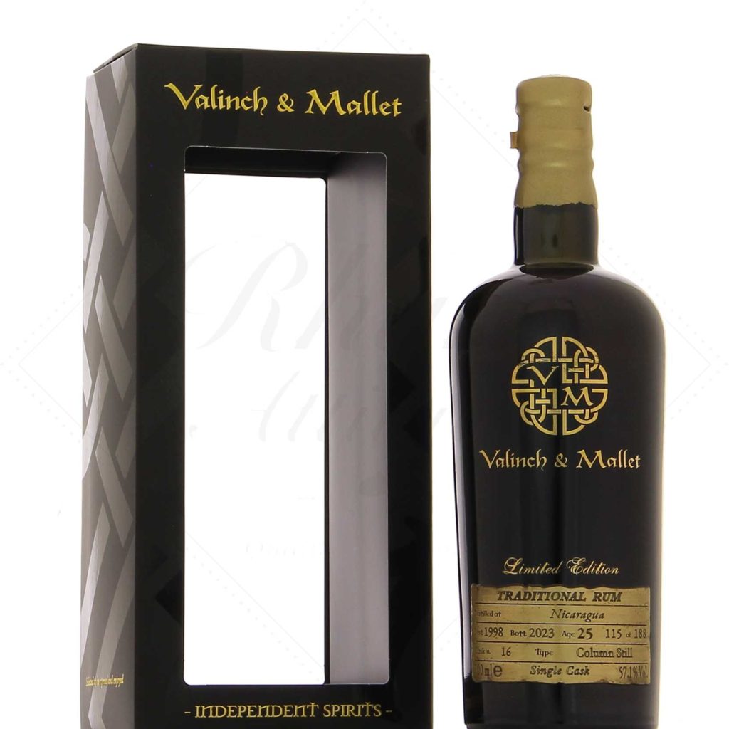 Valinch & Mallet The Spirit of Art Nicaragua 25 ans 57,1° - Rhum Attitude
