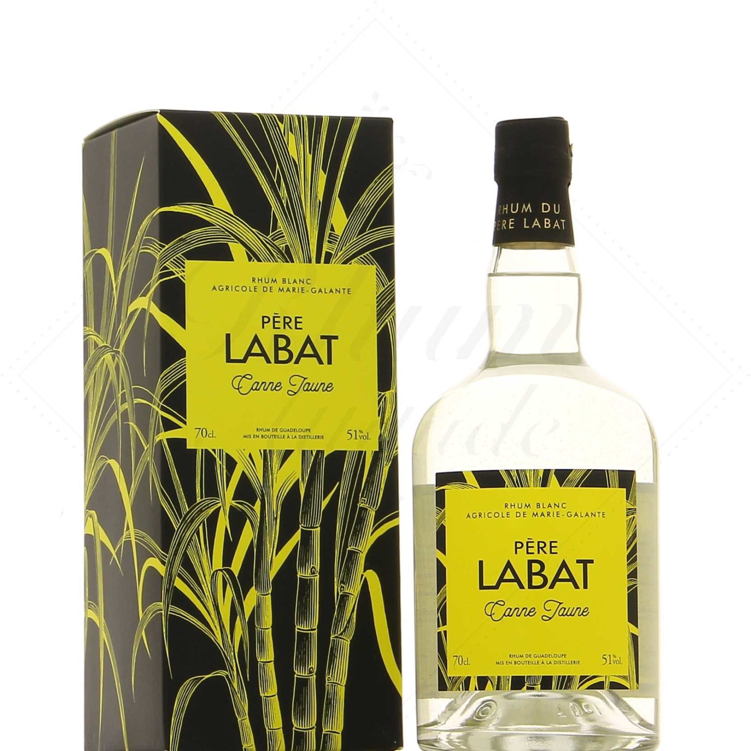 Papa Labat Rhum Père Labat Rhum Blanc Canne Jaune 51° - Rhum Attitude