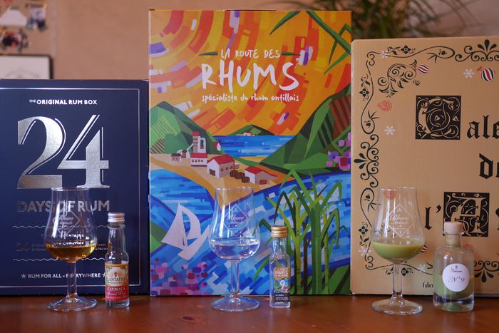 Calendrier de l'Avent de Rhum 2022 24 days of rum 2023 – Les 2