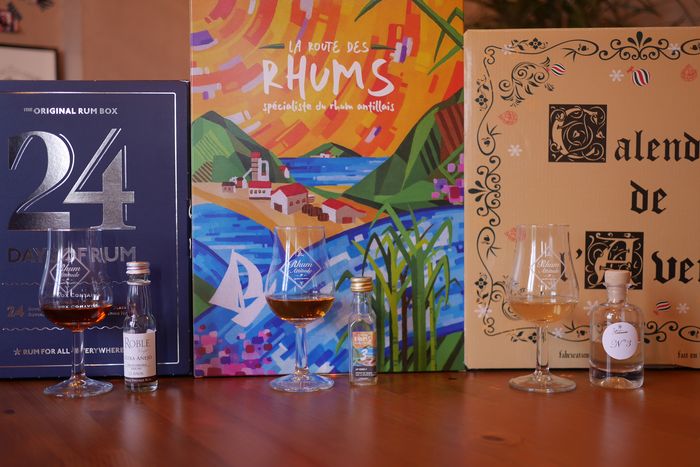 Coffret Calendrier de l'Avent Rhum - 24 days of Rum - La Compagnie des  Bonnes Bouteilles