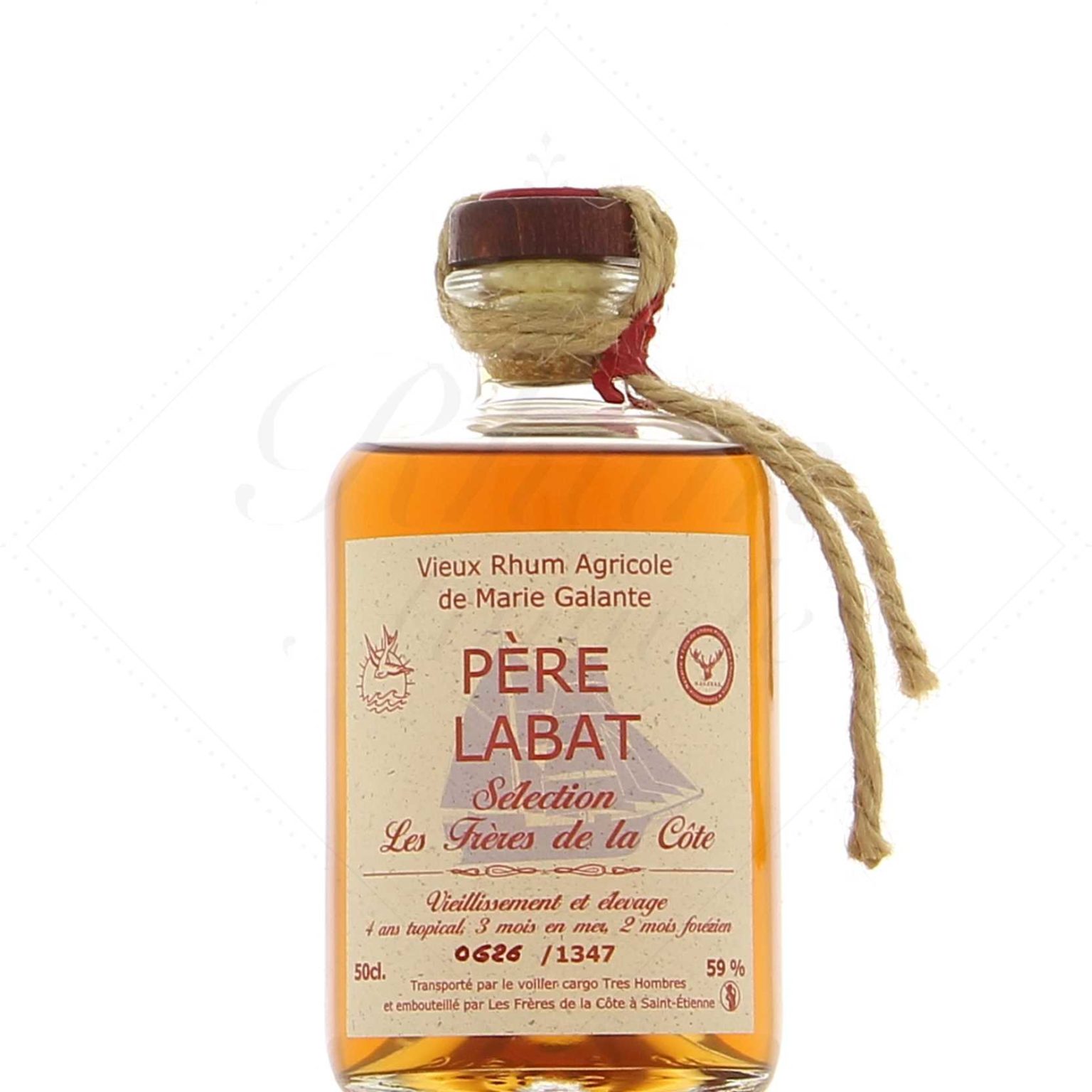 Papa Labat Rhum Les Frères de la Côte Rhum Vieux Père Labat Finish dynamique ex-Pineau ...