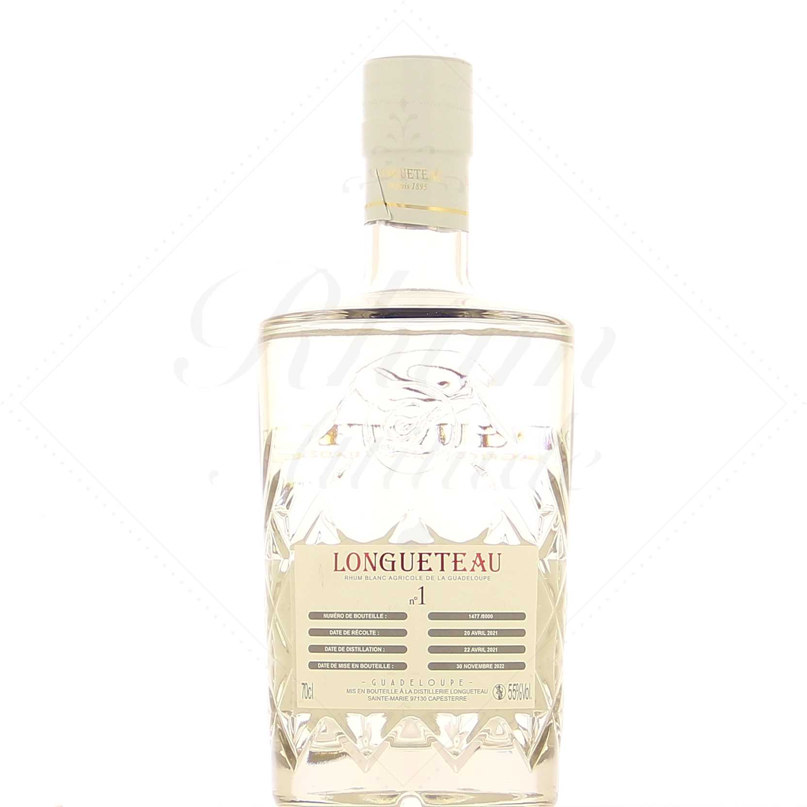Longueteau sélection parcellaire n°1 Millésime 2021 100% canne rouge 55° – Image 2