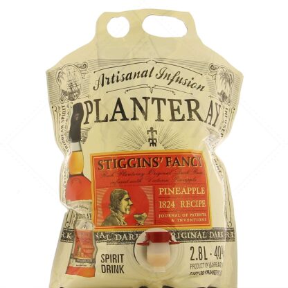 Planteray Rum Stiggins&#039; Fancy Pineapple 40° - Eco-Pocket 2.8 liters!