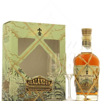Planteray Rum Sealander Box of 2 Glasses 40°
