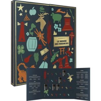 Calendrier de l’avent le monde des whiskies édition 2025 44,53°