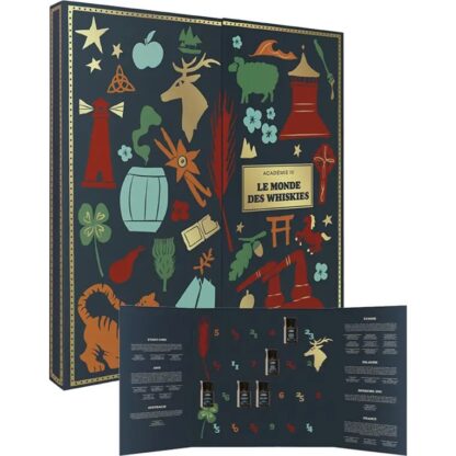 Calendrier de l’avent le monde des whiskies édition 2025 44,53°