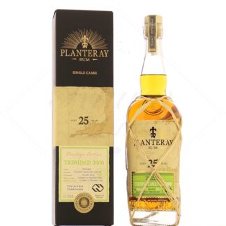 Planteray Rum 25 ans 2000 Trinidad Itinéraires 56,4°