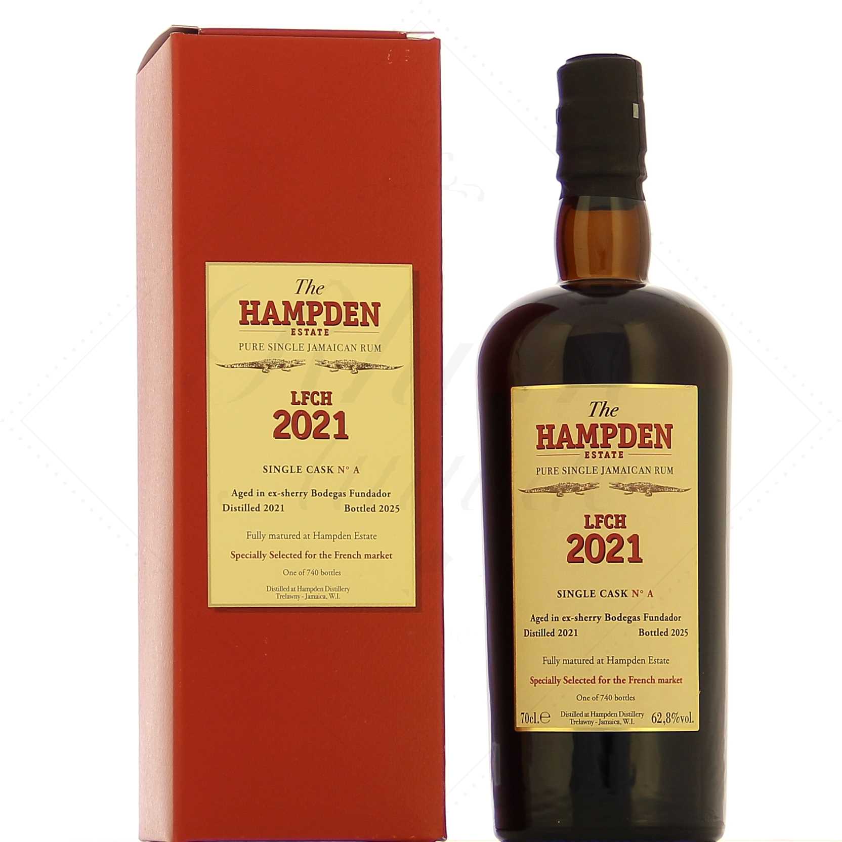 Hampden 2021 LFCH Fundador Single Cask #A 62,8°