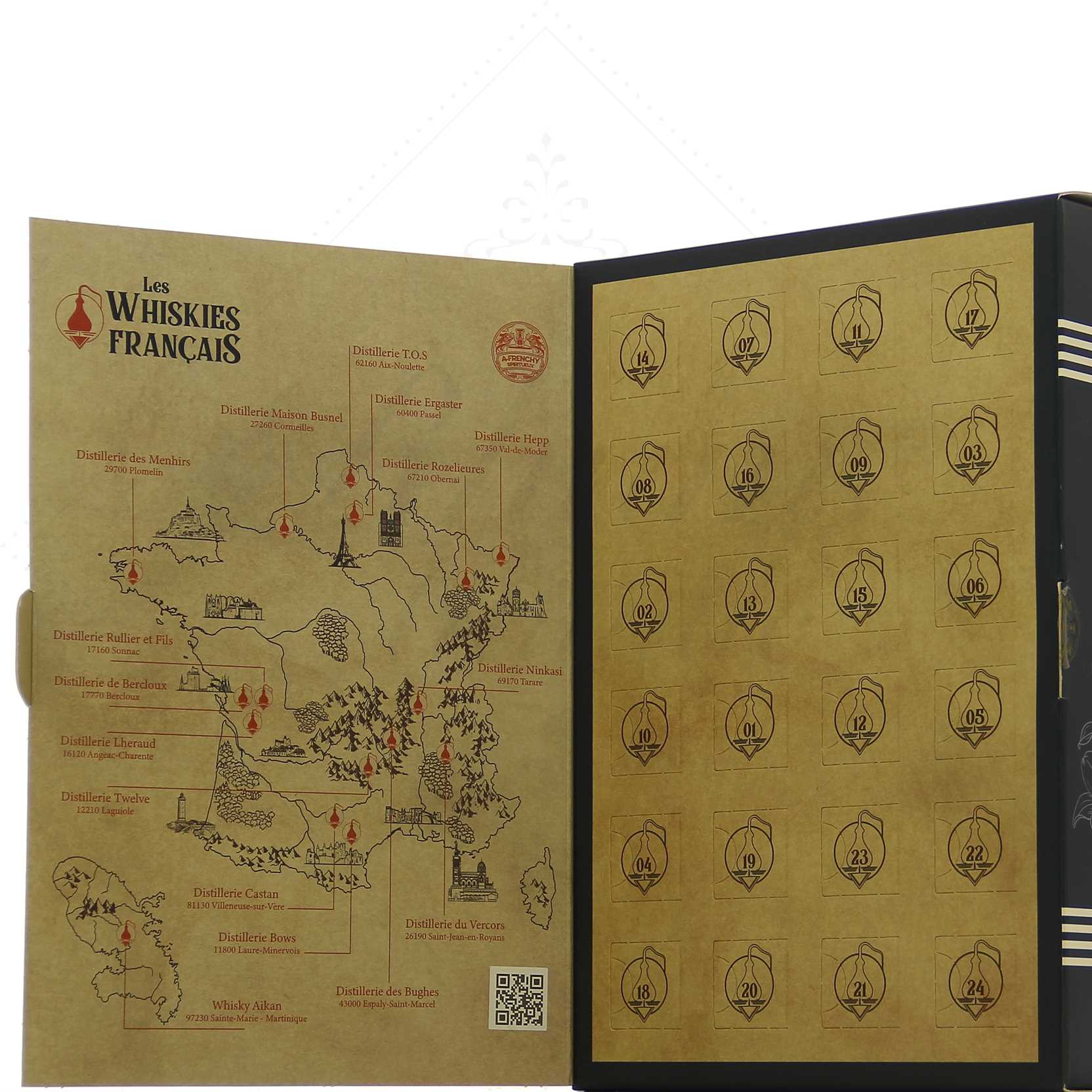 Calendrier de l'avent des whiskies français A-Frenchy 24x2cl – Image 2