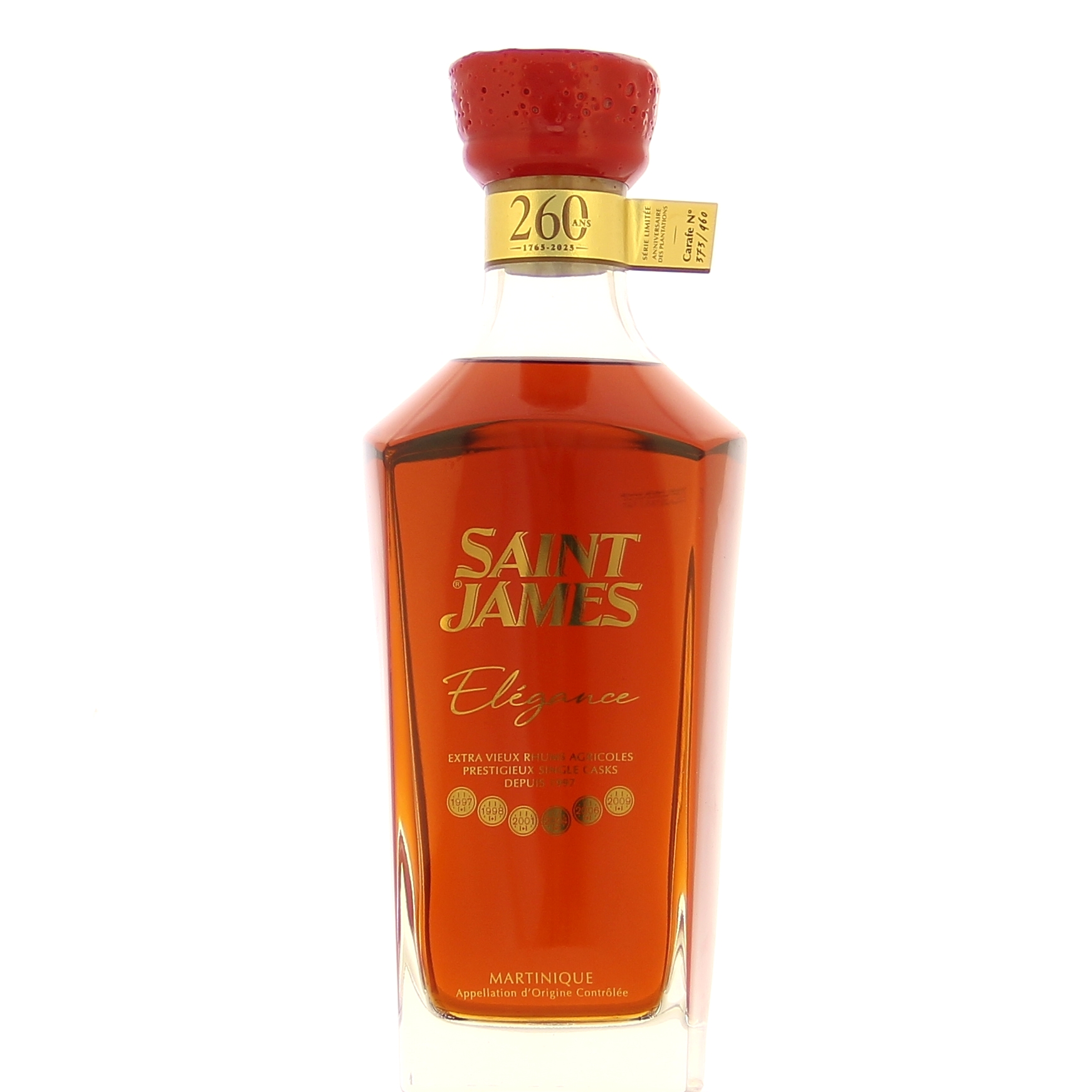 Saint James Élégance Cuvée Anniversaire 260 ans 43,5° – Image 3