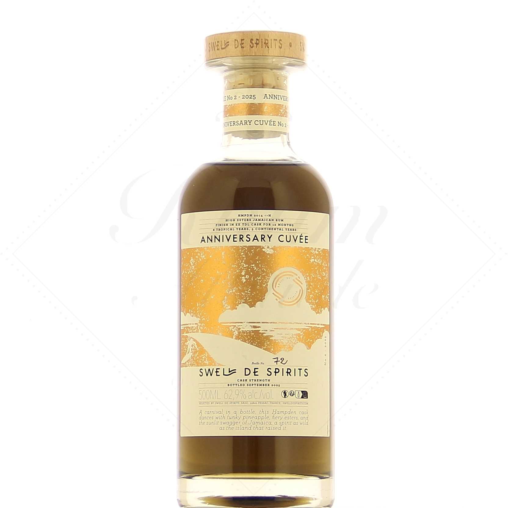 Swell de Spirits Anniversary Cuvée #2 Hampden 2014 62,9°